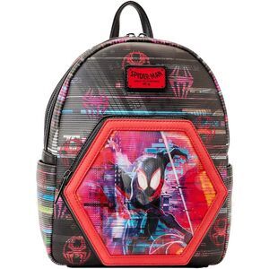 NWT Loungefly Marvel Across the Spiderverse Lenticular Mini Backpack